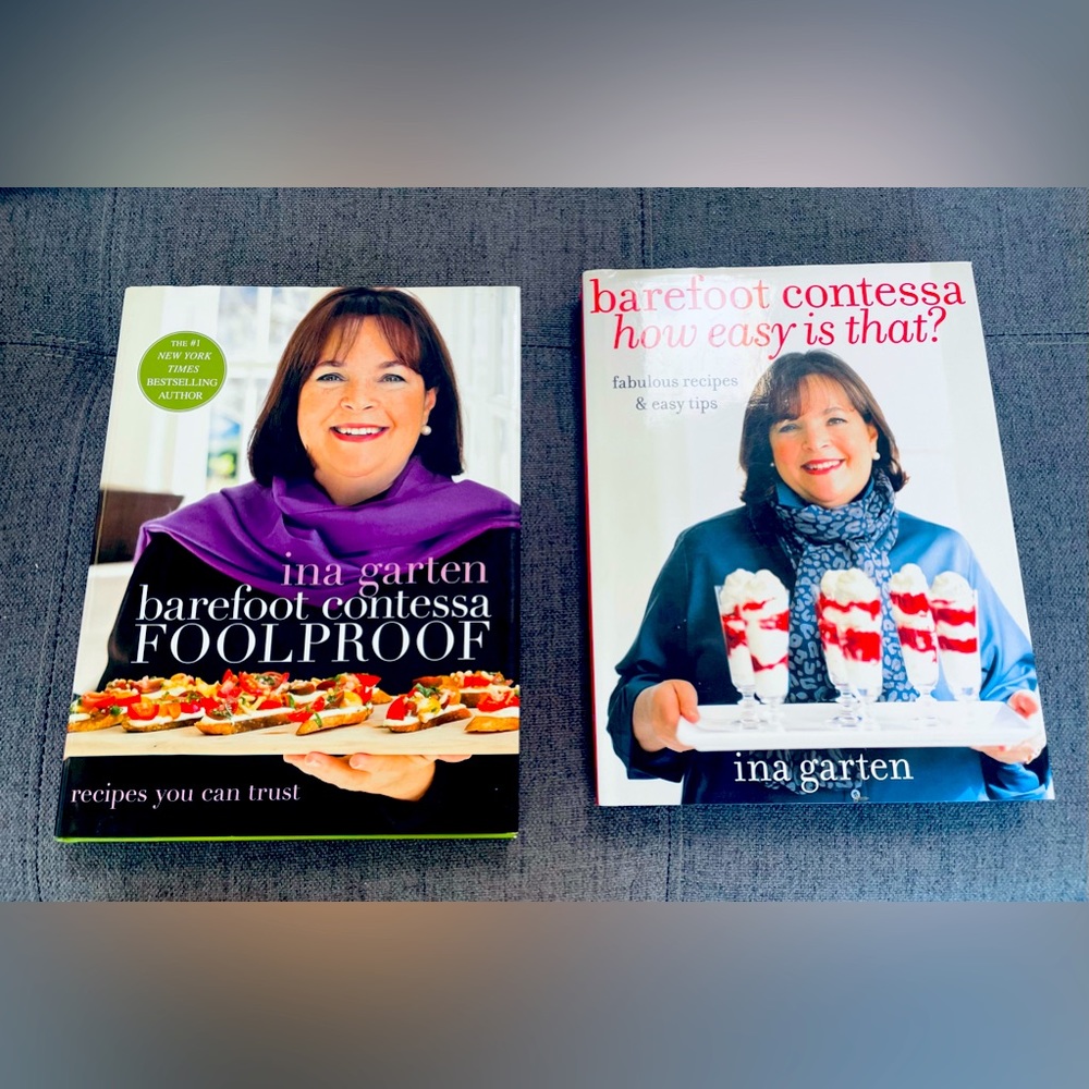 2 barefoot contessa cookbooks Foolproof and How easy is that?